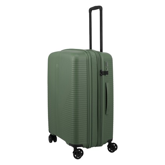 Travelite Air Stripe 4 ruote Set di valigie 3 pezzi espandibile