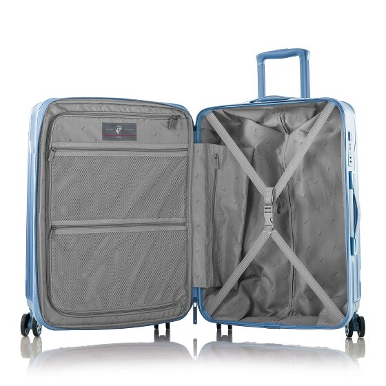 Heys Xtrak 4 ruote Set di valigie 3 pezzi con piega di espansione