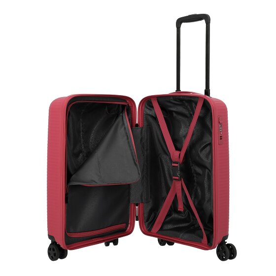 Travelite Air Stripe 4 ruote Carrello della cabina 55 cm