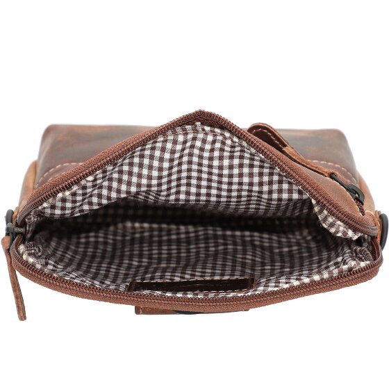 Jack Kinsky Baltimore 11 Borsa a tracolla in pelle 16 cm