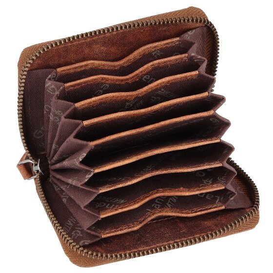 Greenland Nature Montana Custodia per carte di credito RFID in pelle 10,5 cm