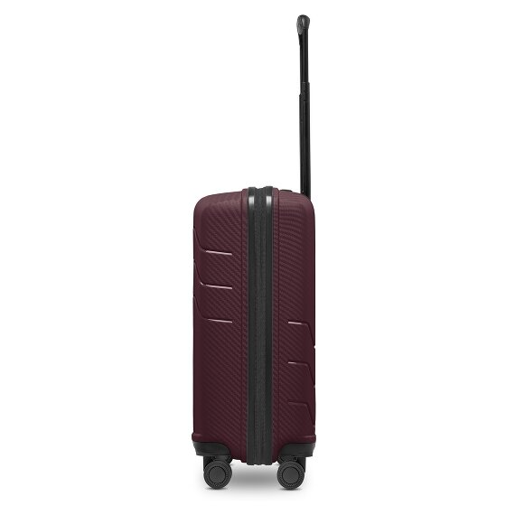 Redolz Essentials 17 Trolley da cabina a 4 ruote 55 cm con tasca morbida per laptop