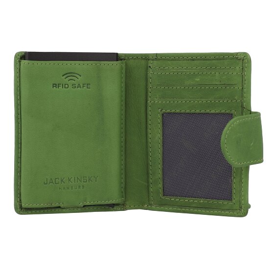 Jack Kinsky Aruba 500 Portafoglio Protezione RFID Pelle 7.5 cm