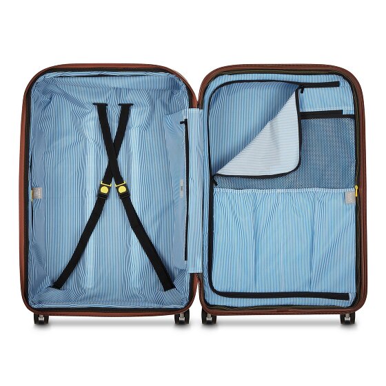 Delsey Paris Carrousel 2 4 ruote Carrello 77 cm con piega di espansione