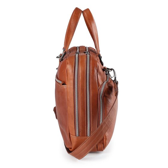 Plevier Vintage Larry Valigetta Pelle 40 cm Scomparto per laptop