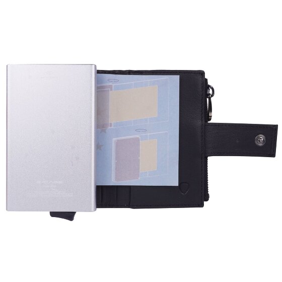 Strellson Carter C-Four Custodia per carta di credito Protezione RFID Pelle 6.5 cm