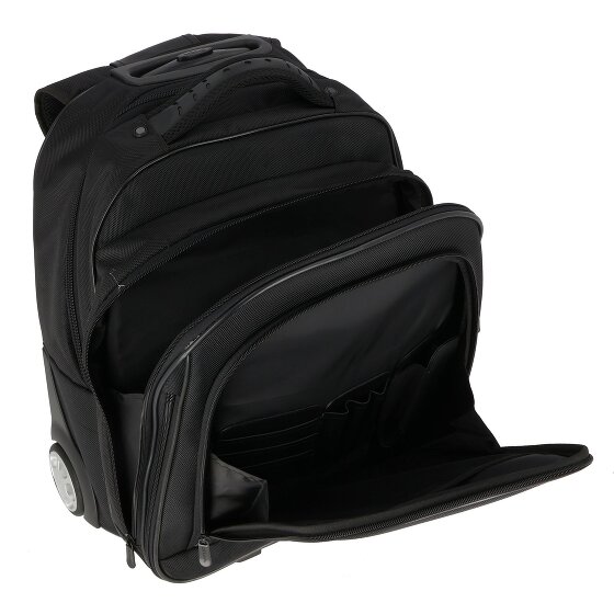 Dermata 2 ruote Zaino trolley 47.5 cm Scomparto per laptop