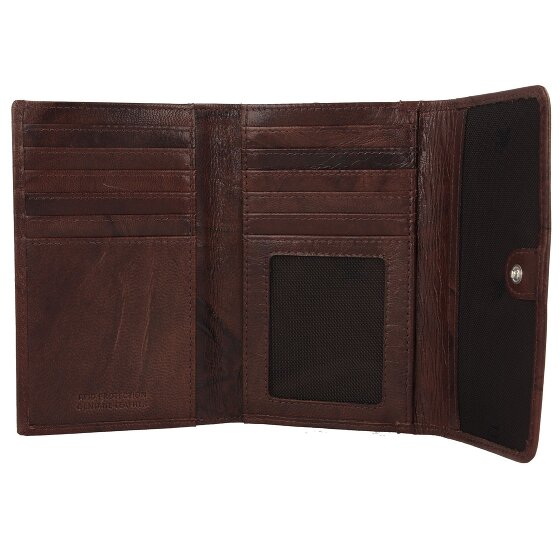 mano Donna Aurona Portafoglio RFID in pelle 14,5 cm