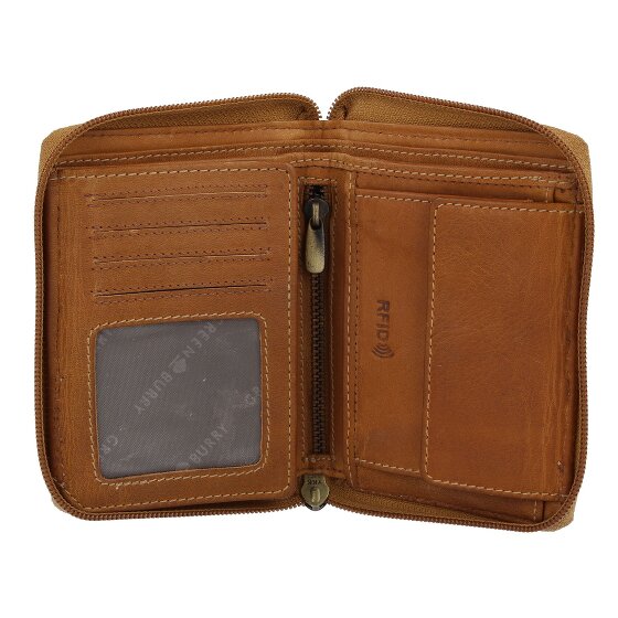 Greenburry Tornado Portafoglio Protezione RFID Pelle 10 cm