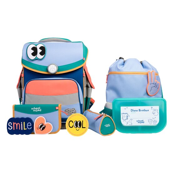 School-Mood Timeless Pro Set di borse per la scuola 7 pezzi