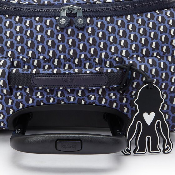 Kipling Basic Prt New Youri Spin 4 ruote Carrello della cabina S 55 cm
