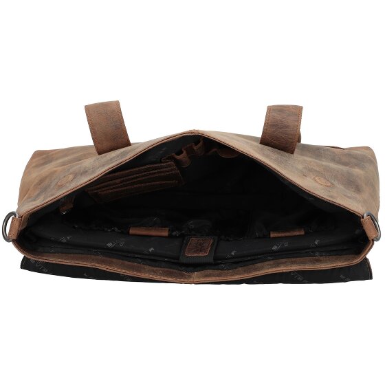 Plevier Retro Lamarr Borsa a tracolla Pelle 45 cm Scomparto per laptop