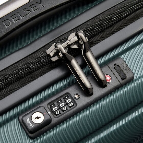 Delsey Paris Shadow 5.0 Slim Trolley da cabina a 4 ruote 55 cm