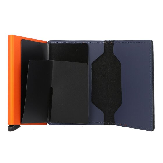 Secrid Slimwallet Custodia opaca per carte di credito Portafoglio RFID in pelle 6,5 cm