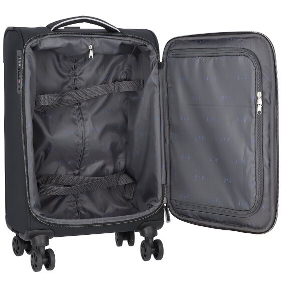 d&n Travel Line 9204 4 ruote Trolley cabina 55 cm