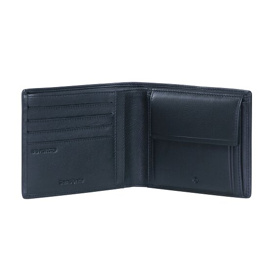 Samsonite Attack 3.0 Portafoglio Protezione RFID Vera Pelle 12 cm