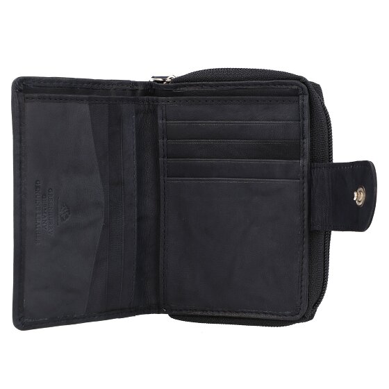 Greenburry Portafoglio Basic RFID in pelle 9 cm