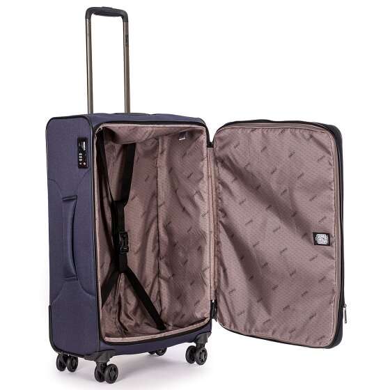 Stratic Trolley Bendigo Light Plus a 4 ruote 72 cm Scomparto per laptop