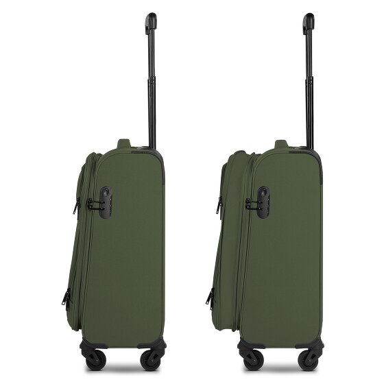 Smartbox Edition 04 4 ruote Carrello della cabina 56 cm con piega di espansione