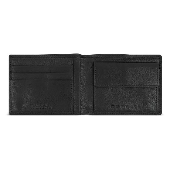 bugatti Black Magic Portafoglio Protezione RFID Pelle 11.5 cm