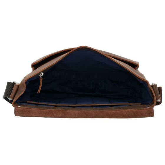 Leonhard Heyden Salisbury Borsa a tracolla in pelle 34 cm Scomparto per laptop
