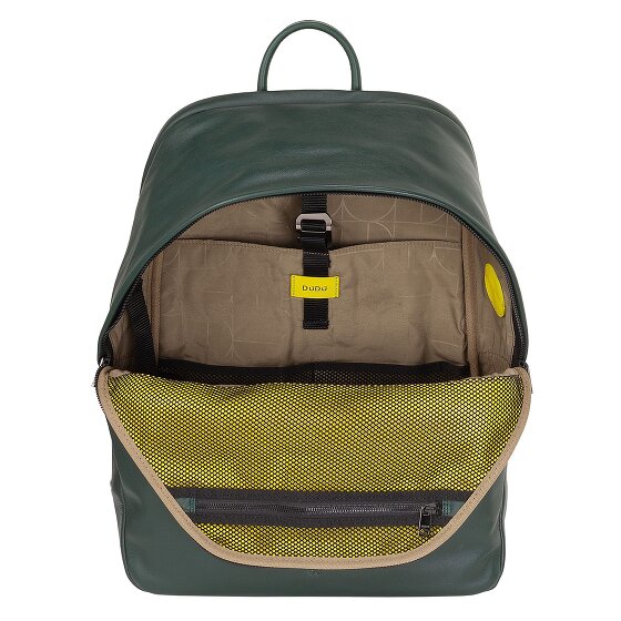 DuDu New York Zaino da giorno Vera Pelle 41 cm Vano porta PC