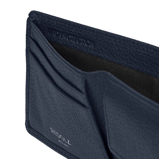 Redolz Leather Essentials QF portafoglio piccolo RFID in pelle 10,5 cm