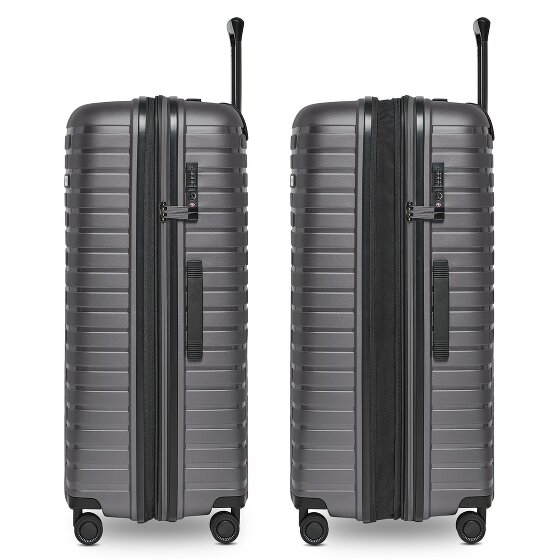 Pactastic Collection 04 THE LARGE + 4 ruote Carrello L 75 cm con piega di espansione