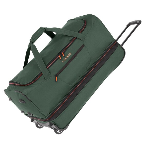 Travelite Basics 2 ruote Borsa da viaggio 70 cm con piega di espansione Travelite Basics 2 ruote Borsa da viaggio 70 cm con piega di espansione