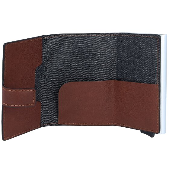 Piquadro Blue Square Custodia per carta di credito Pelle 10 cm