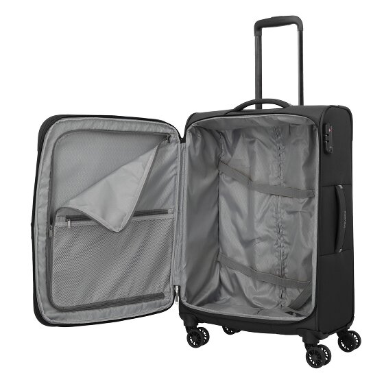 Travelite Umbria 4 ruote Set di valigie 3 pezzi con piega di espansione