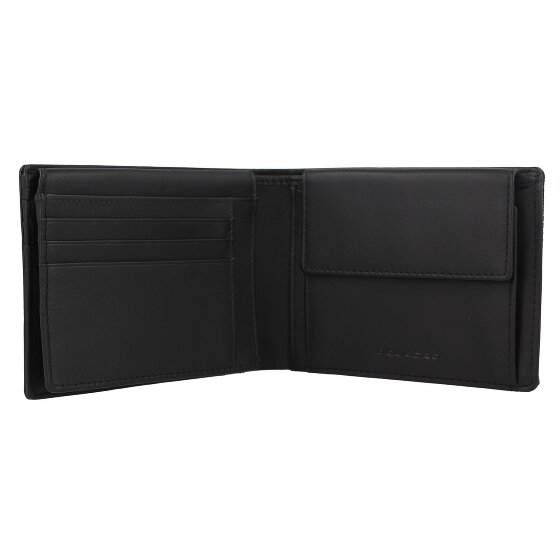 Piquadro Woody Portafoglio Protezione RFID Pelle 13 cm