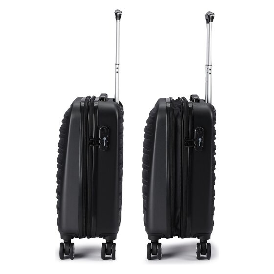 Benzi 5493 4 ruote Carrello della cabina S 53 cm con piega di espansione