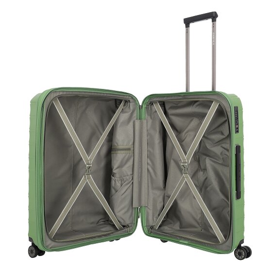 Travelite Mooby 4 ruote Set di valigie 3 pezzi con piega di espansione