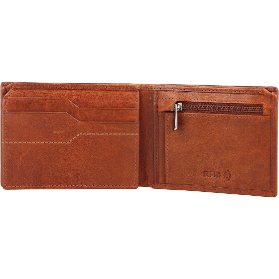 Mika Portafoglio RFID in pelle 10,5 cm
