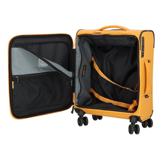 Mandarina Duck Eco Coated 4 ruote Trolley cabina S 55 cm