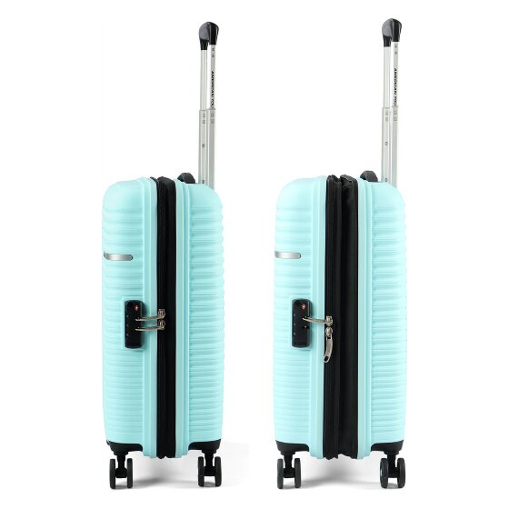 American Tourister Liftoff 4 ruote Trolley cabina 55 cm espandibile