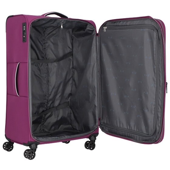 d&n Travel Line 9204 4 ruote Carrello L 76 cm con piega di espansione