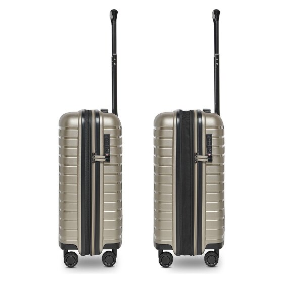 Pactastic Collection 04 THE CABIN + 4 ruote Trolley cabina S 55 cm espandibile