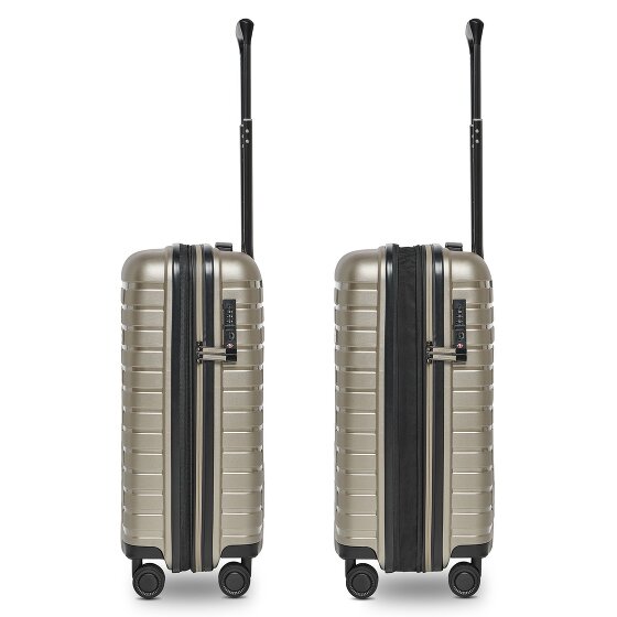 Pactastic Collection 04 THE CABIN + 4 ruote Carrello della cabina S 55 cm con piega di espansione