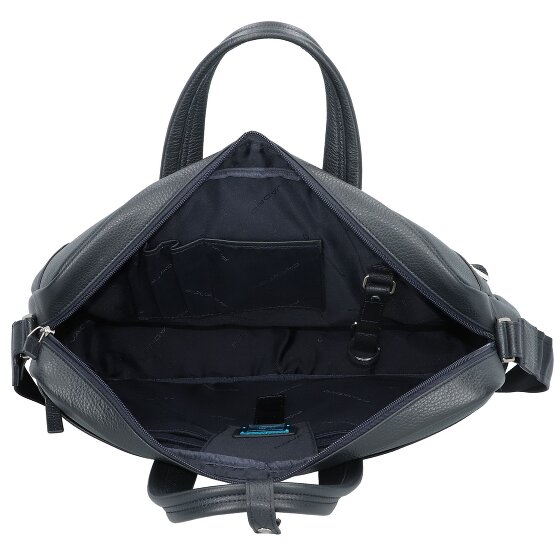 Piquadro Cartella in pelle con scomparto per laptop da 44 cm