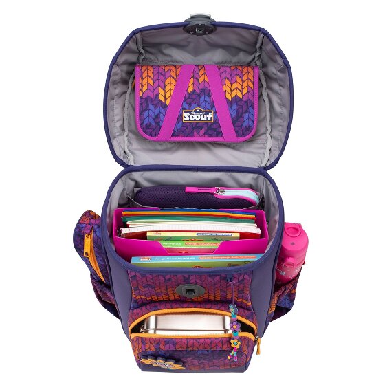 Scout Neo Exklusiv Superflash Set di borse per la scuola 4 pezzi
