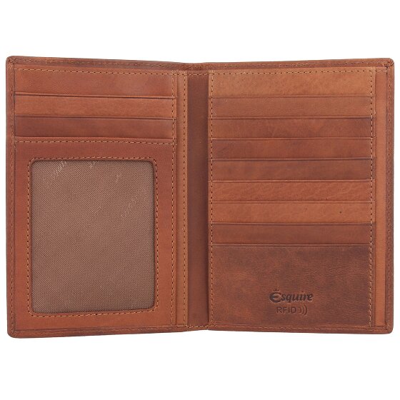 Esquire Dallas Portafoglio Protezione RFID Pelle 11 cm