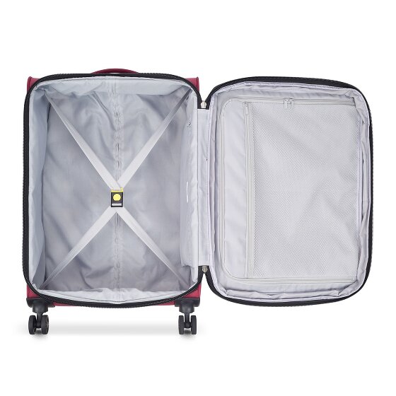 Delsey Paris Pin Up 6 4 ruote Set di valigie 3 pezzi con piega di espansione