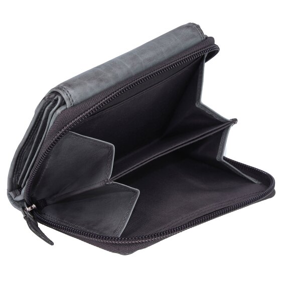 Jack Kinsky Portafoglio Nelson RFID in pelle 12,5 cm