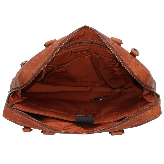 Burkely Antique Avery Cartella in pelle 38 cm Scomparto per computer portatile