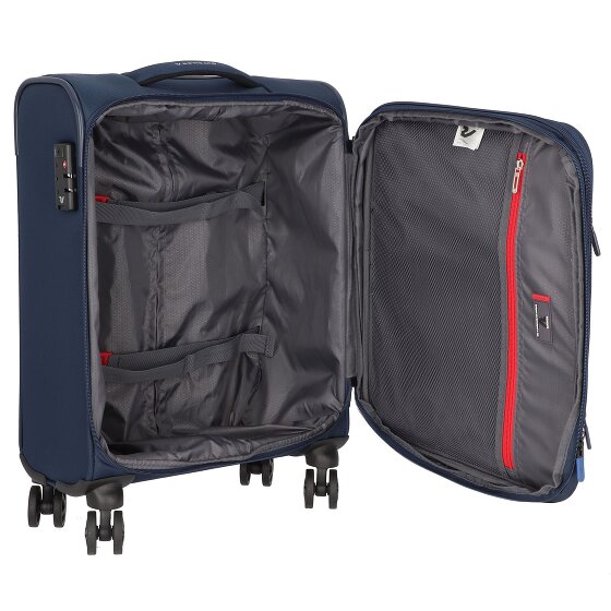 Roncato Twin 4 ruote Carrello della cabina S 55 cm con piega di espansione