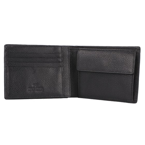 Braun Büffel Portafoglio Prato RFID in pelle 12 cm