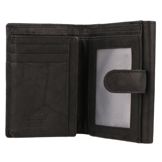 Greenburry Portafoglio Basic RFID in pelle 13 cm