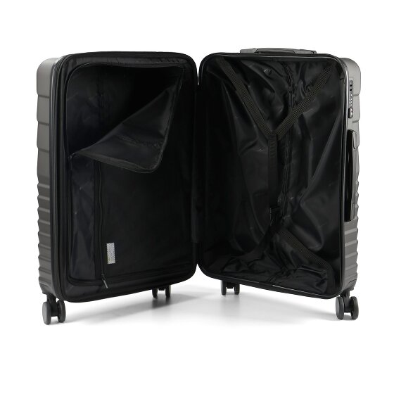 Cocoono Larnaka 4 ruote Set di valigie 3 pezzi con piega di espansione